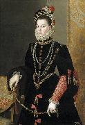 Juan Pantoja de la Cruz third wife of Philip II USA oil painting artist